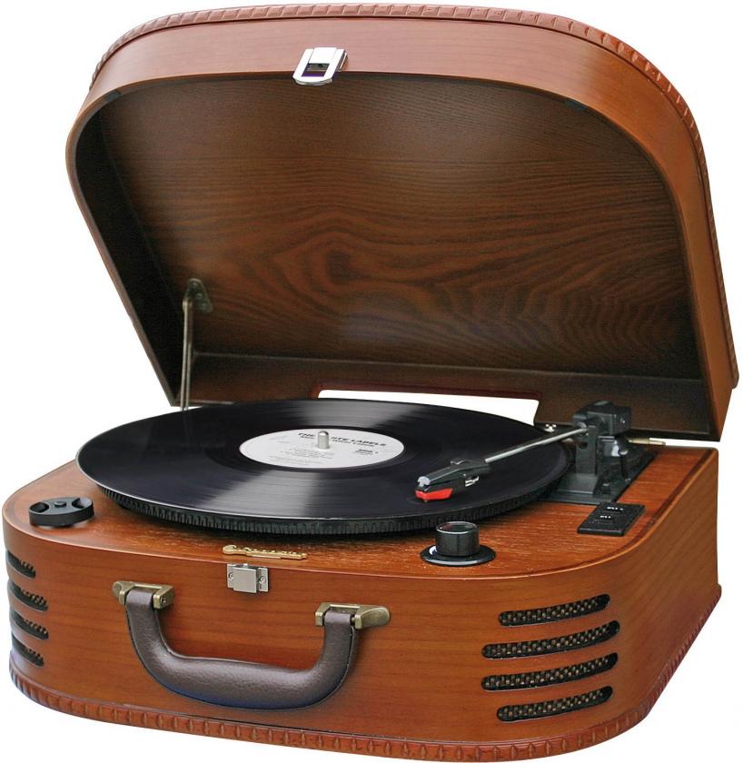 Retro gramofon s radiom TTR-630WD